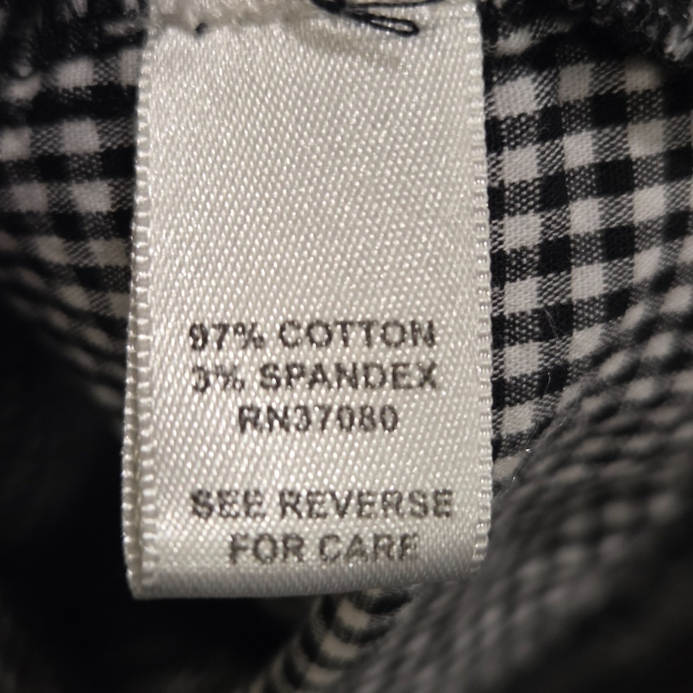 Cato Gingham Sleeveless Peplum Blouse Women's Size 26/28W Casual Office Cottage - Picture 9 of 12
